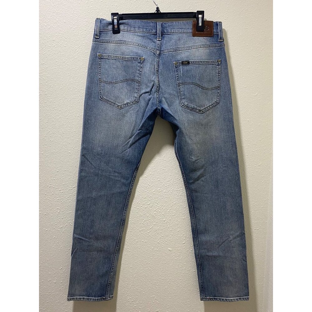 Lee Modern Series Slim Fit Tapered Leg Jeans Mens 32x30 Blue - Picture 7 of 13